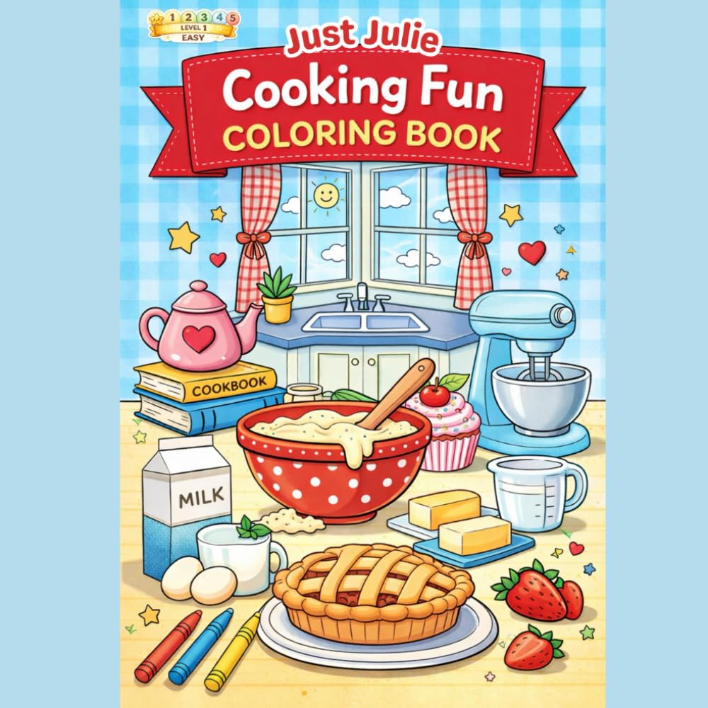 Cooking Fun Coloring Book