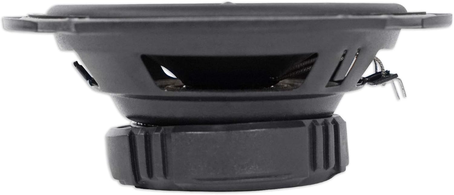 Rockville RV65.2C 6.5-in Component Car Speakers, 1500-Watt Peak 280-Watt RMS CEA Rated, 4 Ohm, Tweeters Crossovers Grilles Included, 2-Pairs
