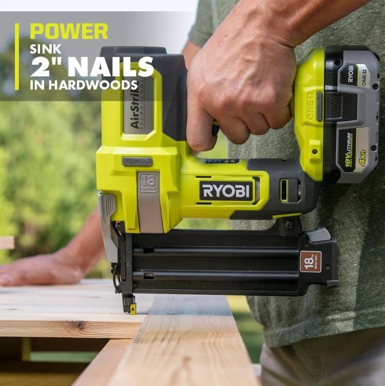 Ryobi 18V ONE+ Brad Nailer Combo Kit