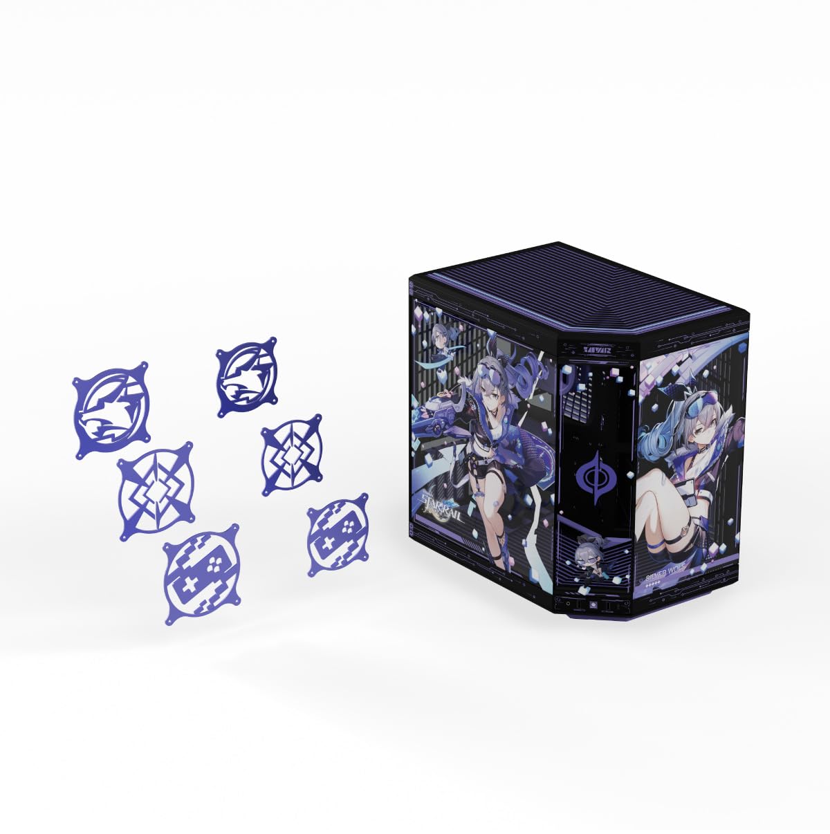 Amazon.co.jp: HYTE PCケース Y70 Silver Wolf「崩壊スター