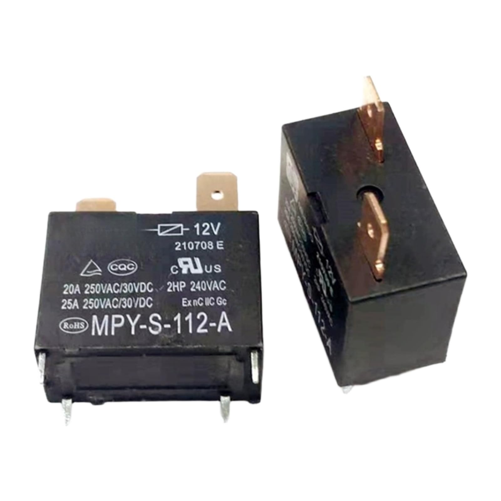 Relais 891WP - 1A-C 12V 25A pour carte électronique de climatisation
