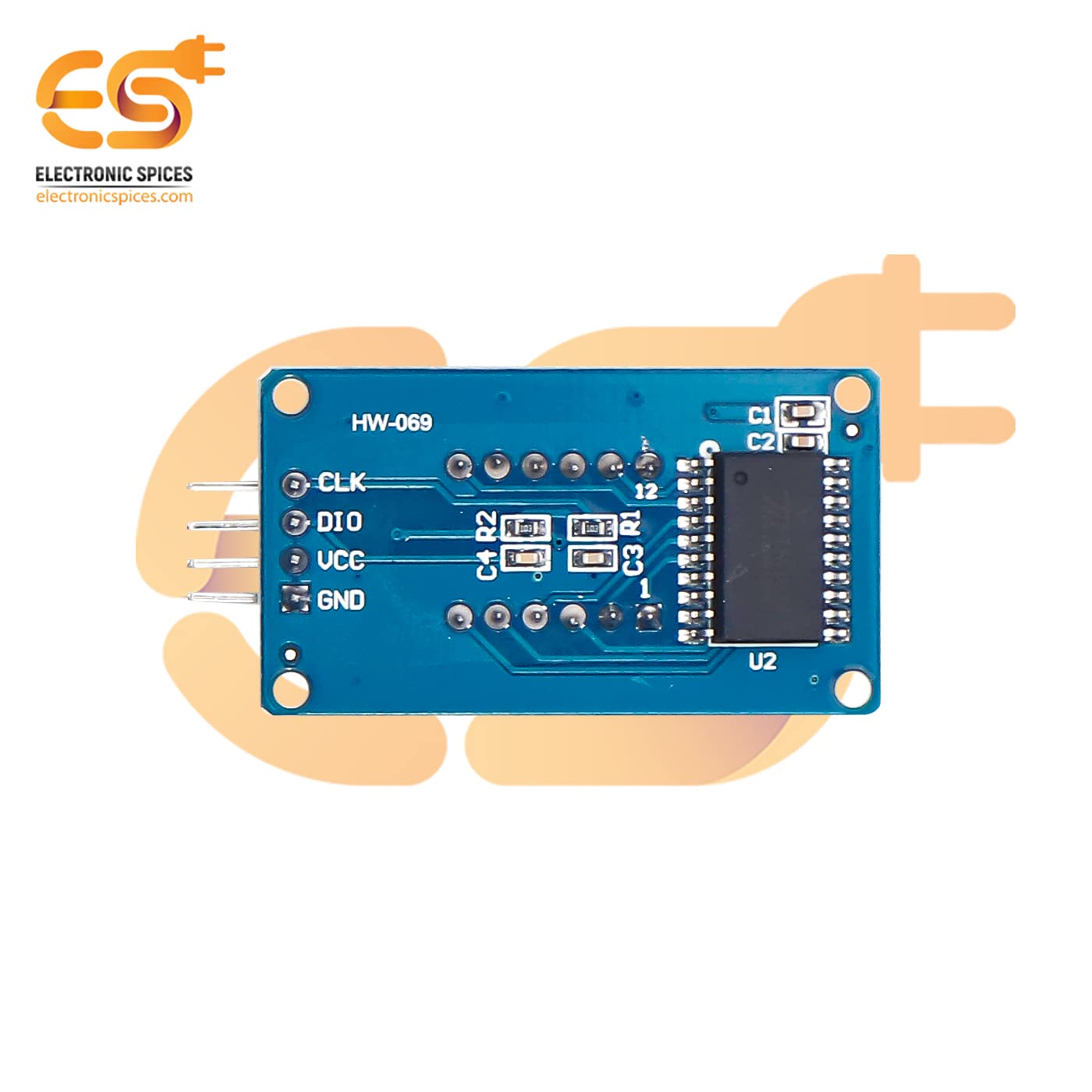 ーEMITー Electronic Spices TM1637 4 digit 7 segment LED display module