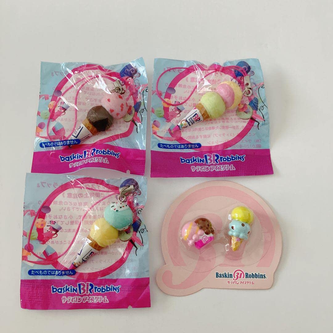 Amazon.co.jp: サーティワン ストラップ マグネット 4点セット : 家電  