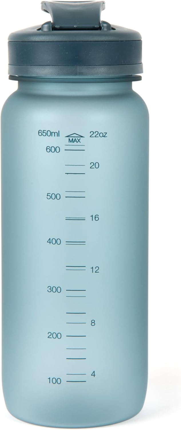 Lifeventure 650ml Tritan Water Bottle for Fitness, Hiking, Camping, Outdoor Sports, Made from BPA-Free Material