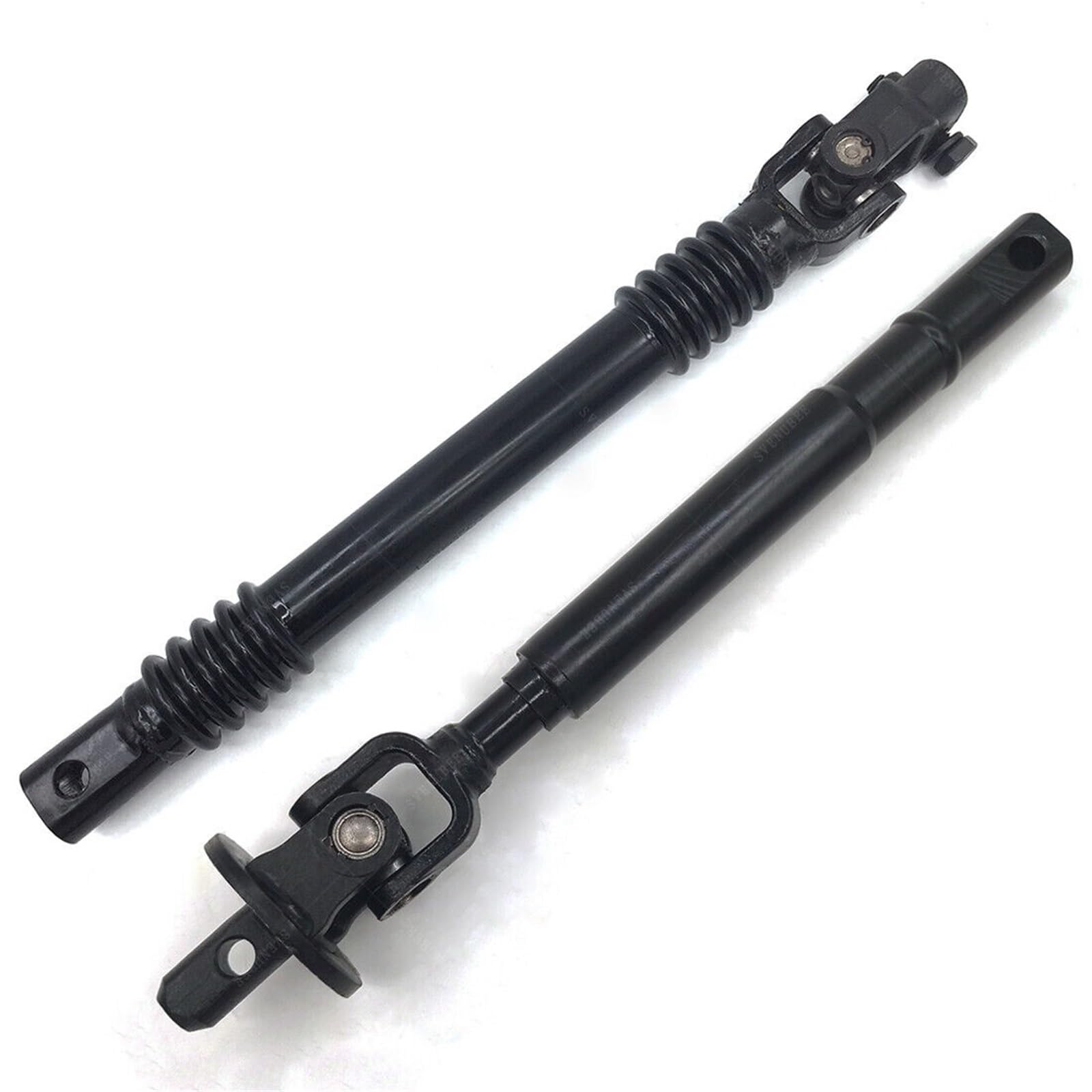 Albero Intermedio del Piantone dello Sterzo Kit albero piantone sterzo inferiore 2 pezzi Uso adatto per Chevrolet Silverado 1500 GMC Sierra 3500 HD Uso adatto per Hummer H2 2004 2005-2010