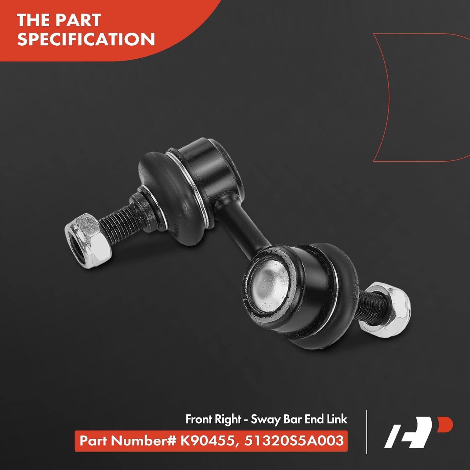 A-Premium 12Pcs Front Suspension Kit, Lower Control Arm, Sway Bar Link, Lower Ball Joint, Inner Outer Tie Rod End, Compatible with Honda Civic 2001 2002 2003 2004 2005