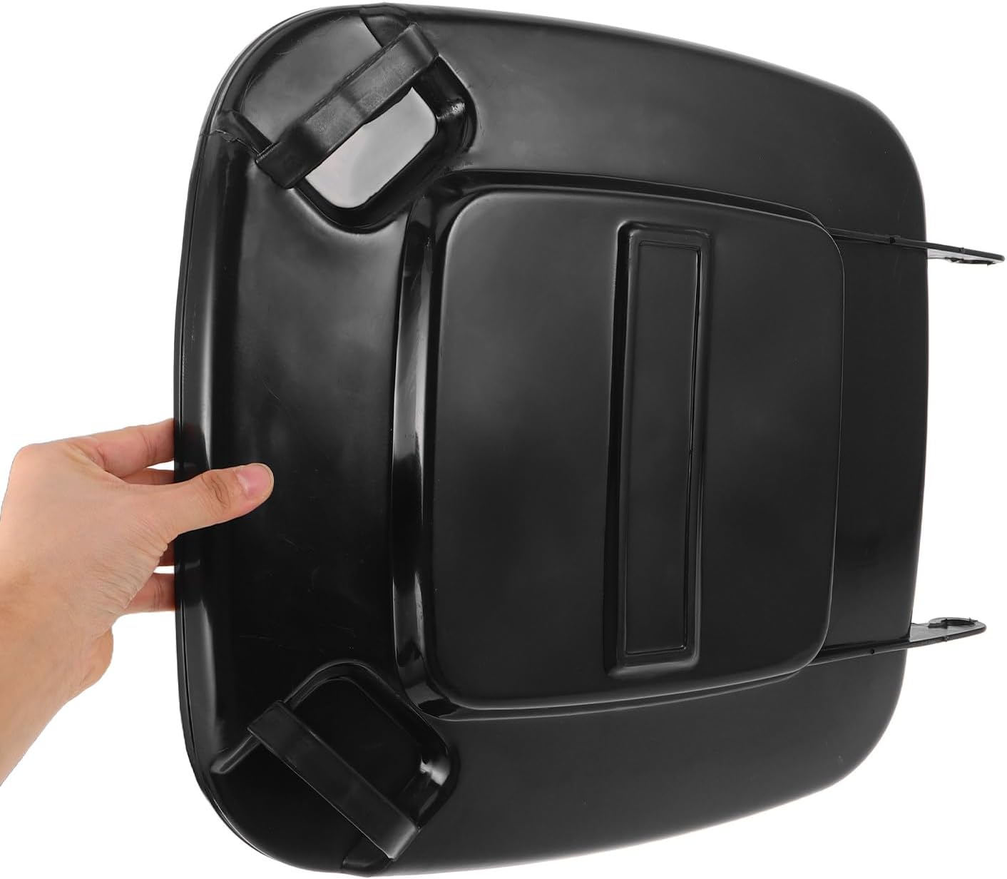 Ciieeo Trash Can Lid Replacement 50l Square Garbage Bin Cover Plastic Dustbin Lid for Outdoor Garden and Kitchen Waste Containers