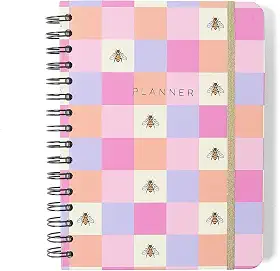 PLANNER PERMANENTE WIRE-O MELISSA SEMANAL NOTAS A5 CASINHA DAS ABELHAS