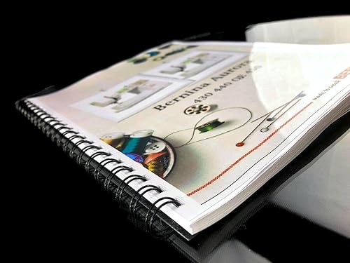 Miniatura 3 de Bernina Aurora 430 440 QE 450 Copia de la máquina de coser Reimpresión de la guía del usuario Manual del propietario Instrucciones Peine Bound