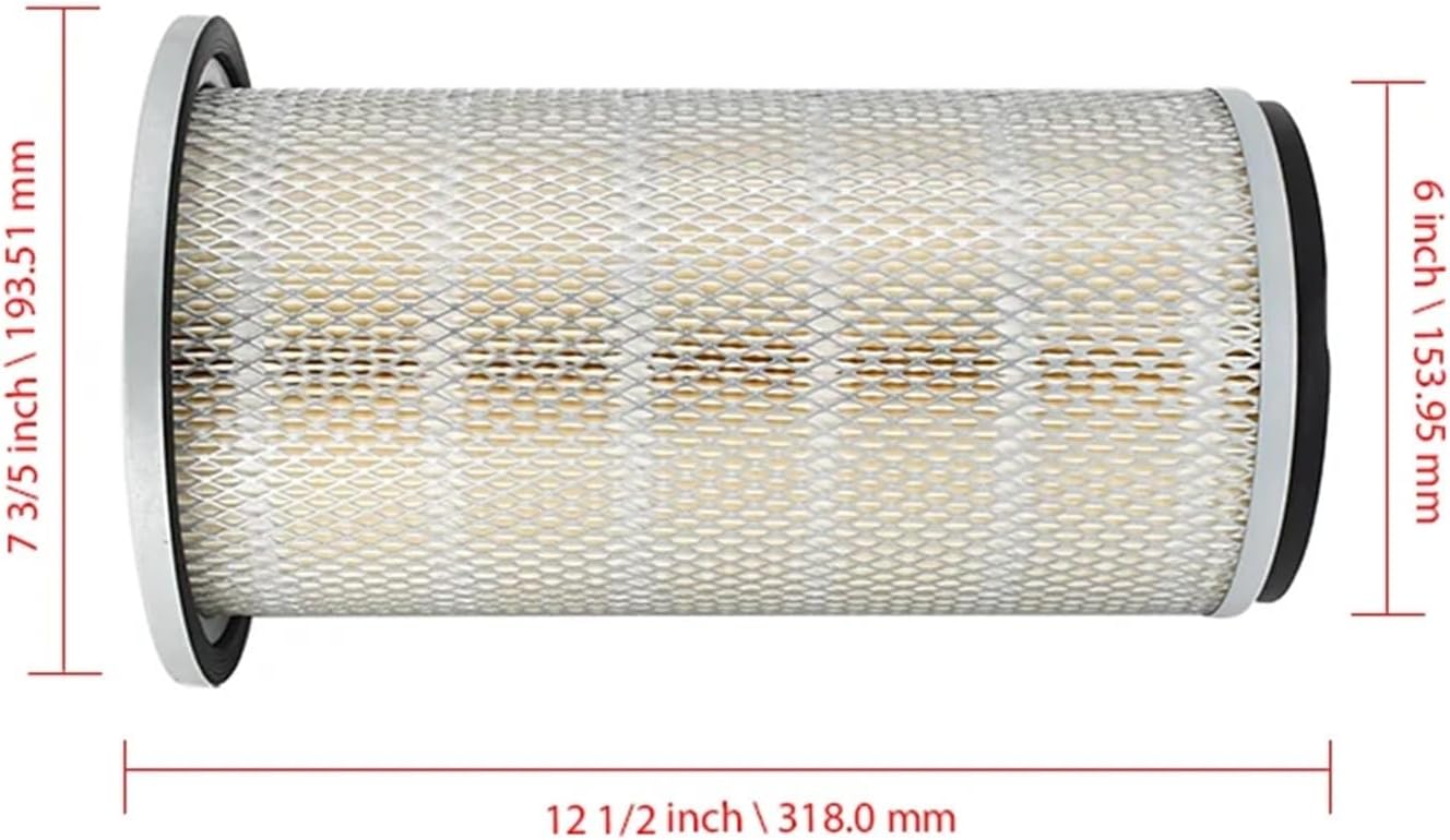 Air Filters 600-181-9470 Compatible With Excavator Outer Filter PC100-5 6D125 PC300-3 PC400-5 PC400-6 PC400-3 PC130