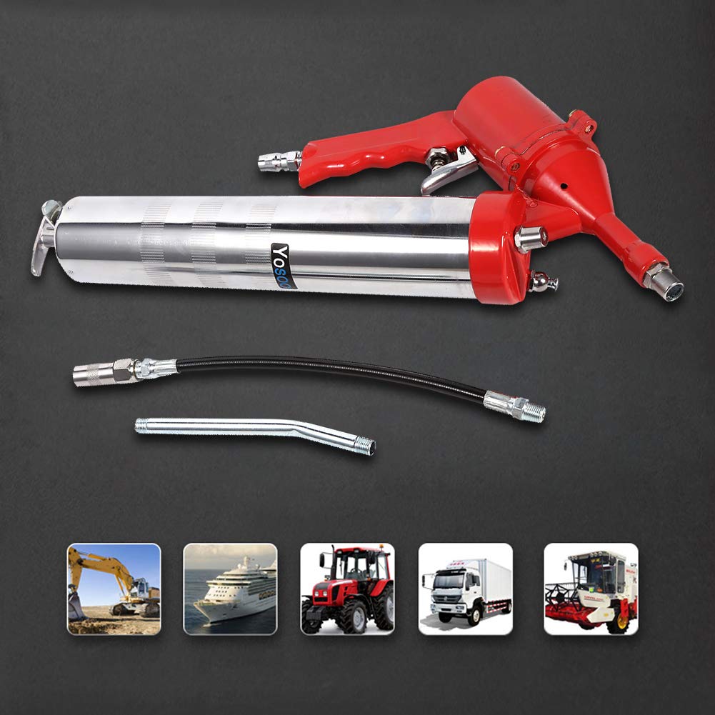 Buy Pistol Grip Air Grease Gun Set OneHand Air Pneumatic Compressor