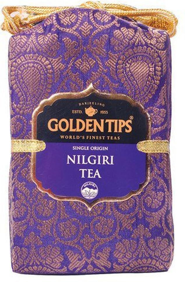 Golden Tips Nilgiri Black Tea Loose Leaves Brocade Bag (200 Gram, 100 cups) (B08DLQXN1H) Amazon Price History, Amazon Price Tracker
