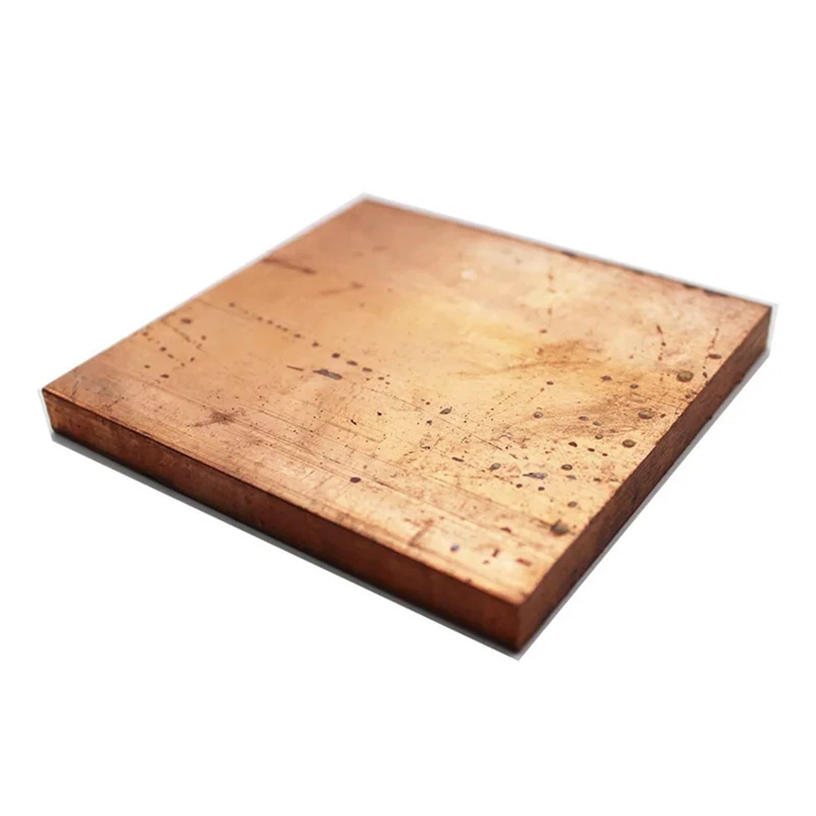 Blacha z czerwonej miedzi, Płyta miedziana i blacha o grubości 0,1-10 mm Różne rozmiary(1.5mm 1pc,150x150mm)