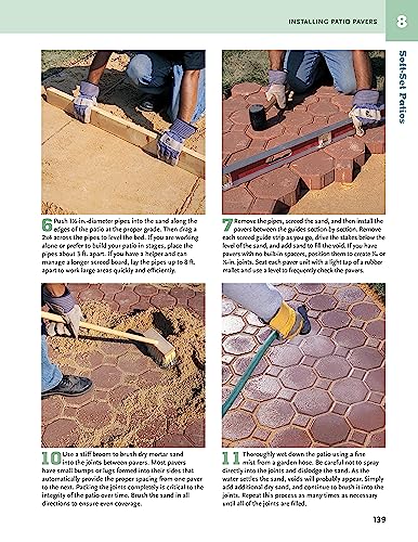 Ultimate Guide to Walks, Patios & Walls, Updated 2nd Edition: Plan, Design, Build (Creative Homeowner) Step-by-Step DIY Instructions with 500 Photos - Brick, Mortar, Concrete, Flagstone, and Tile - Image 6