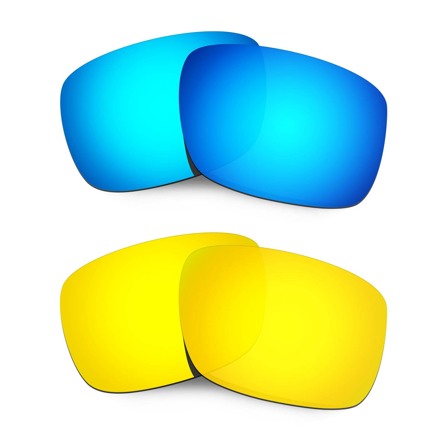 Lentille Oakley Drop Point renforcée bleu or 24 carats anti-reflets - 8