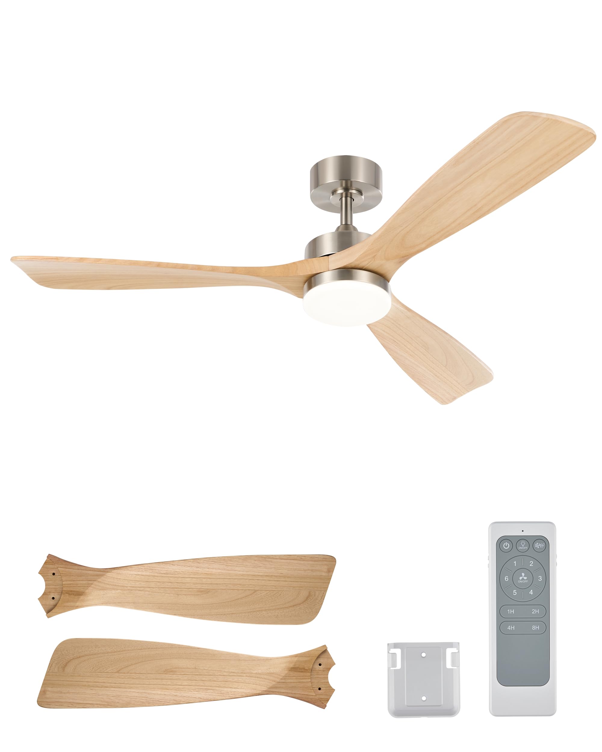 VONLUCE Wood Ceiling Fan