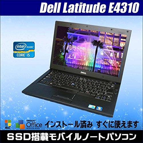 ノートパソコン DELL LATITUDE/ E4310/ i5/4GB /win10 Amazon.co.jp: DELL Latitude E4310 コアi5:2.66GHz SSD:128GB メモリ