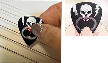 Amazon.co.jp: [HESHI] ロックは淑女の嗜みでして ギター ピック 5枚