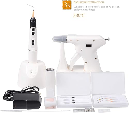 Miniatura 2 de EAST Endodoncia de marca Sistema de obturación de gutapercha inalámbrico Dispositivo de compactación vertical Kit de pluma y pistola de tipo rápido