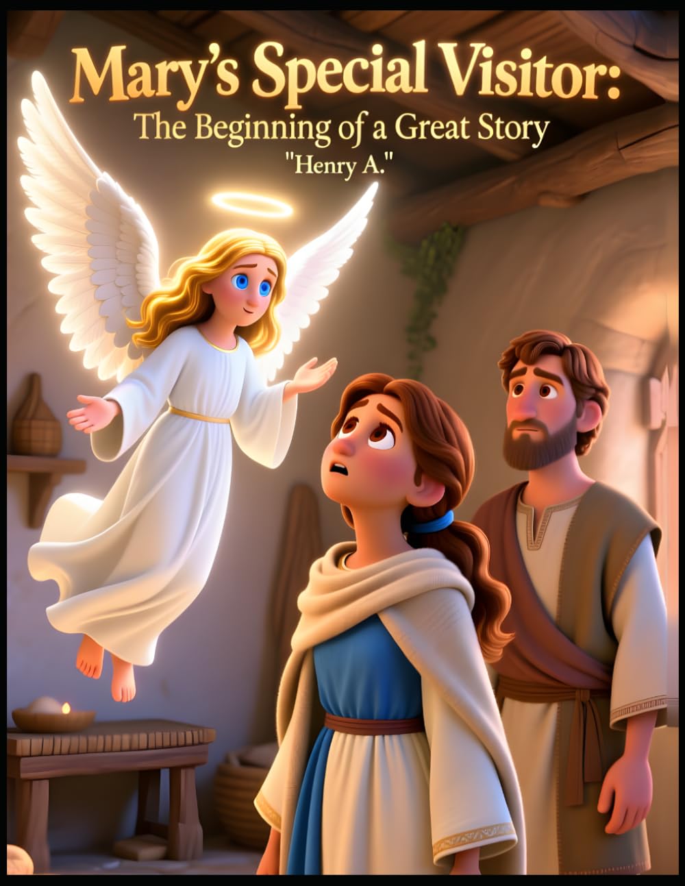 Mary's Special Visitor: The Beginning of a Great Story | Annunciation Bible story children book | Christmas Bible story for children | Bible storybook ages 4-8