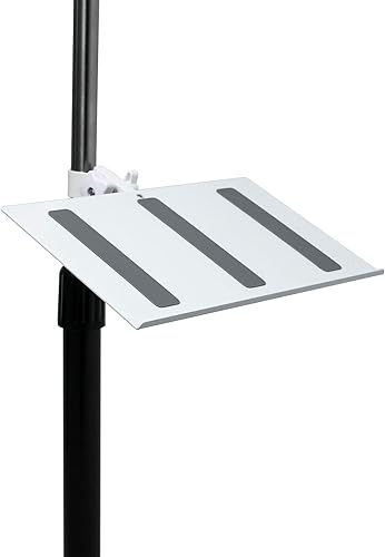 Miniatura 3 de CTA Digital Soporte de teclado ajustable para soportes de suelo CTA Digital Tablet - 12 pulgadas de ancho x 7.5 pulgadas de profundidad - Metal