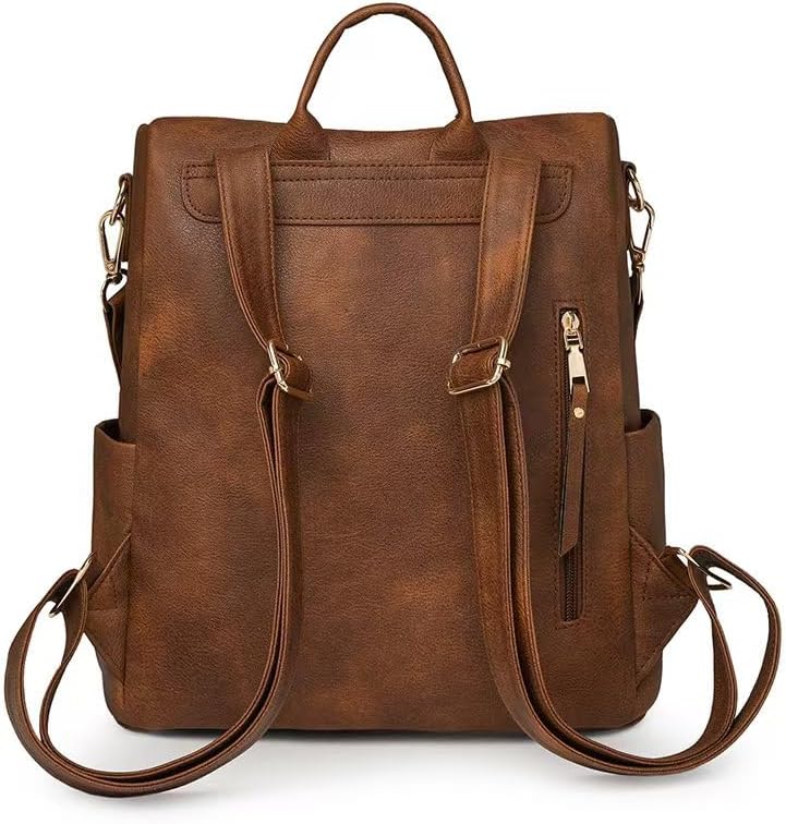 Women's Fashion Backpack Purse for Women Leather Multipurpose Design Ladies Shoulder Bag Travel bag Satchel Handbags - Image 5