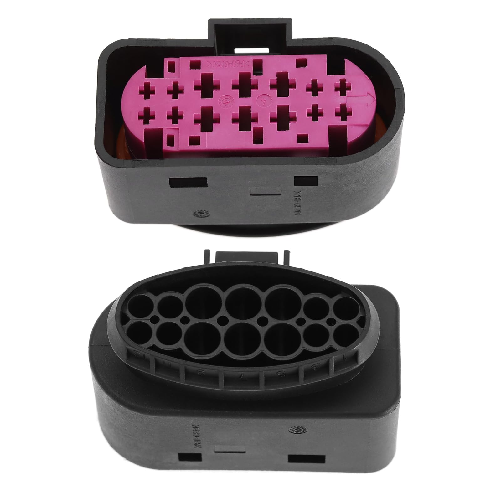 Create idea 2 Jeux Kit de Réparation de Capteur Automatique 1J0973737 Compatible avec Volkswagen Compatible avec Audi Prises 14 Broches Kit de Réparation Capteur de Voiture