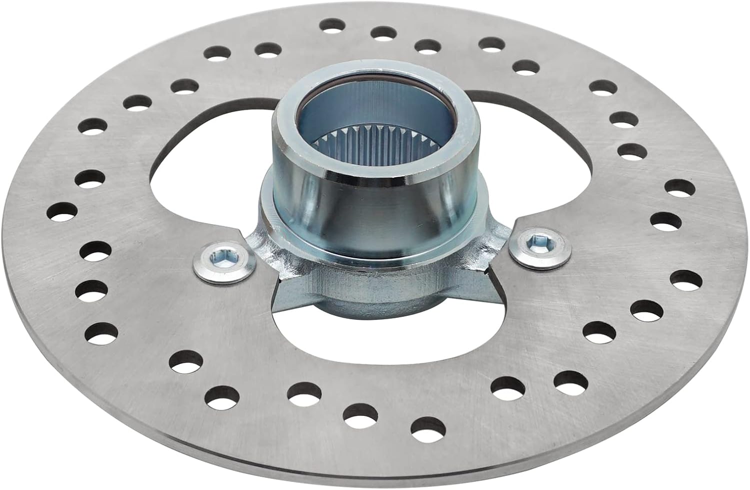 Rear Brake Rotor Disc & Hub for Honda TRX450R TRX450ER 2004-2014, OEM# 43121-HP1-600 43121-HP1-000 43251-HP1-003