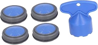 Faucet Aerators Inserted M24mm Faucet Aerators Replacement Parts with Spanner Water Tap Aerators Replacement Faucet Water Filters(Female)