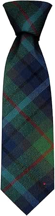 I LUV LTD Gents Neck Tie Auld Scotland Tartan Lightweight Scottish Clan Tie