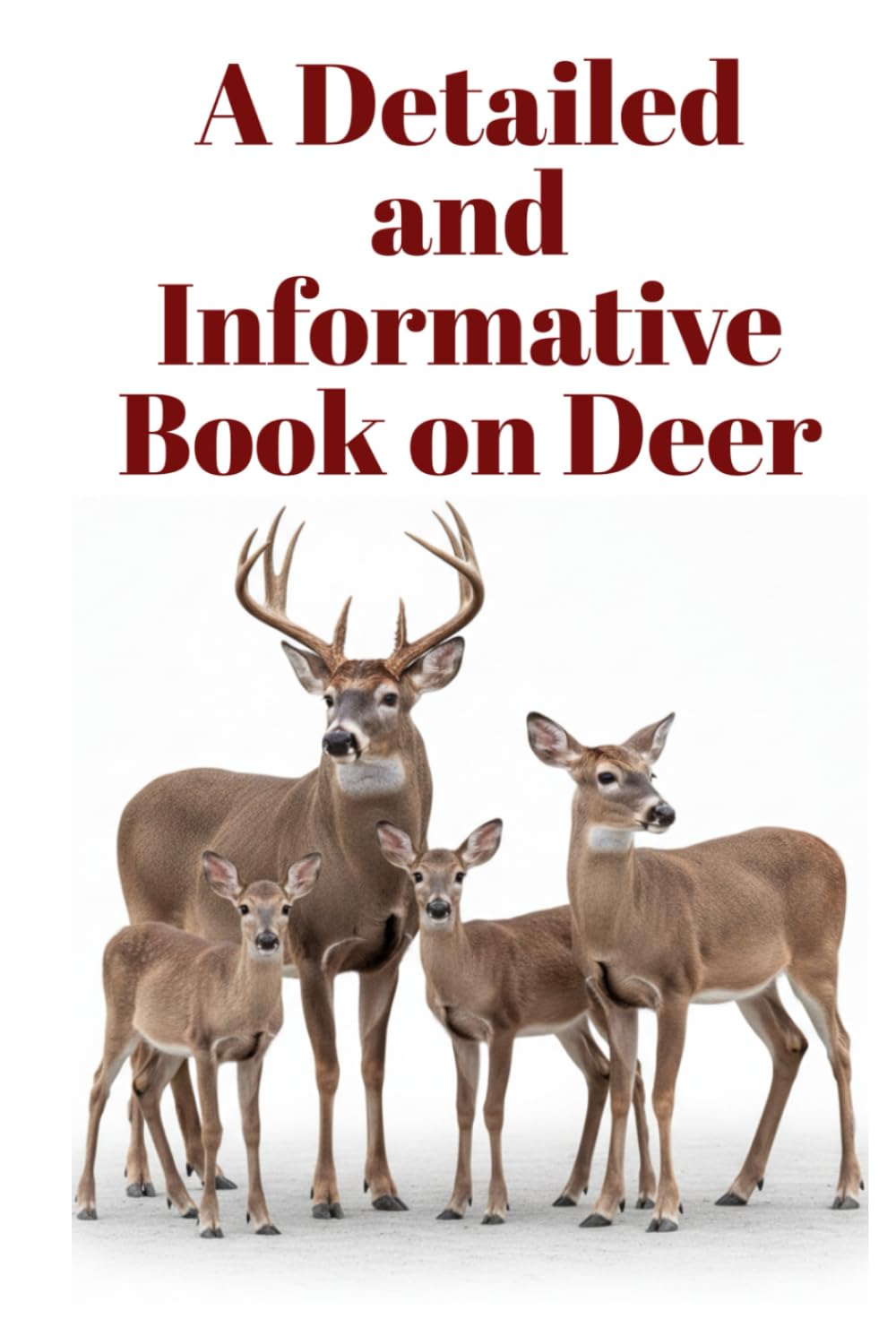 A Detailed and Informative Book on Deer (The Detailed Deer Family Book Series)