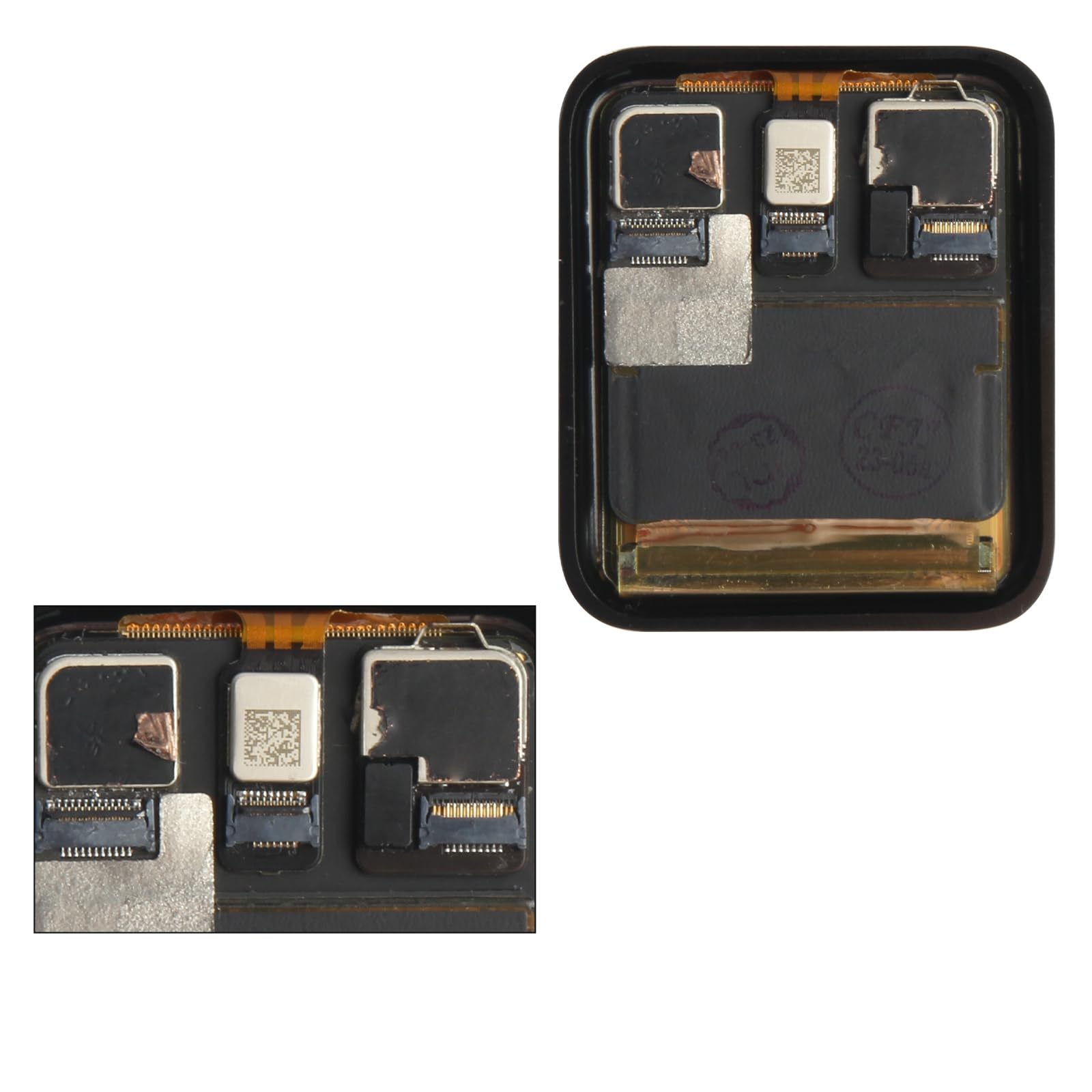 Écran LCD de rechange pour Apple Watch Series 3 42 mm pour Apple Watch Series 3 Écran tactile numériseur en verre avec capteur en verre Assemblage complet avec pièce de réparation (GPS 42 mm)