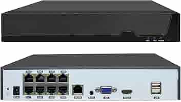 POE NVR 500万画素 8TB迄対応 48V給電「POE-NVR8.A」 NVR500 特長