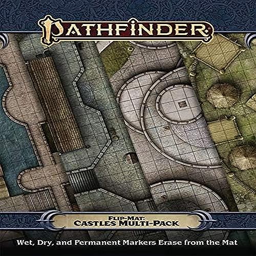 Paizo Publishing Pathfinder Flip Mat Castles Multi Pack