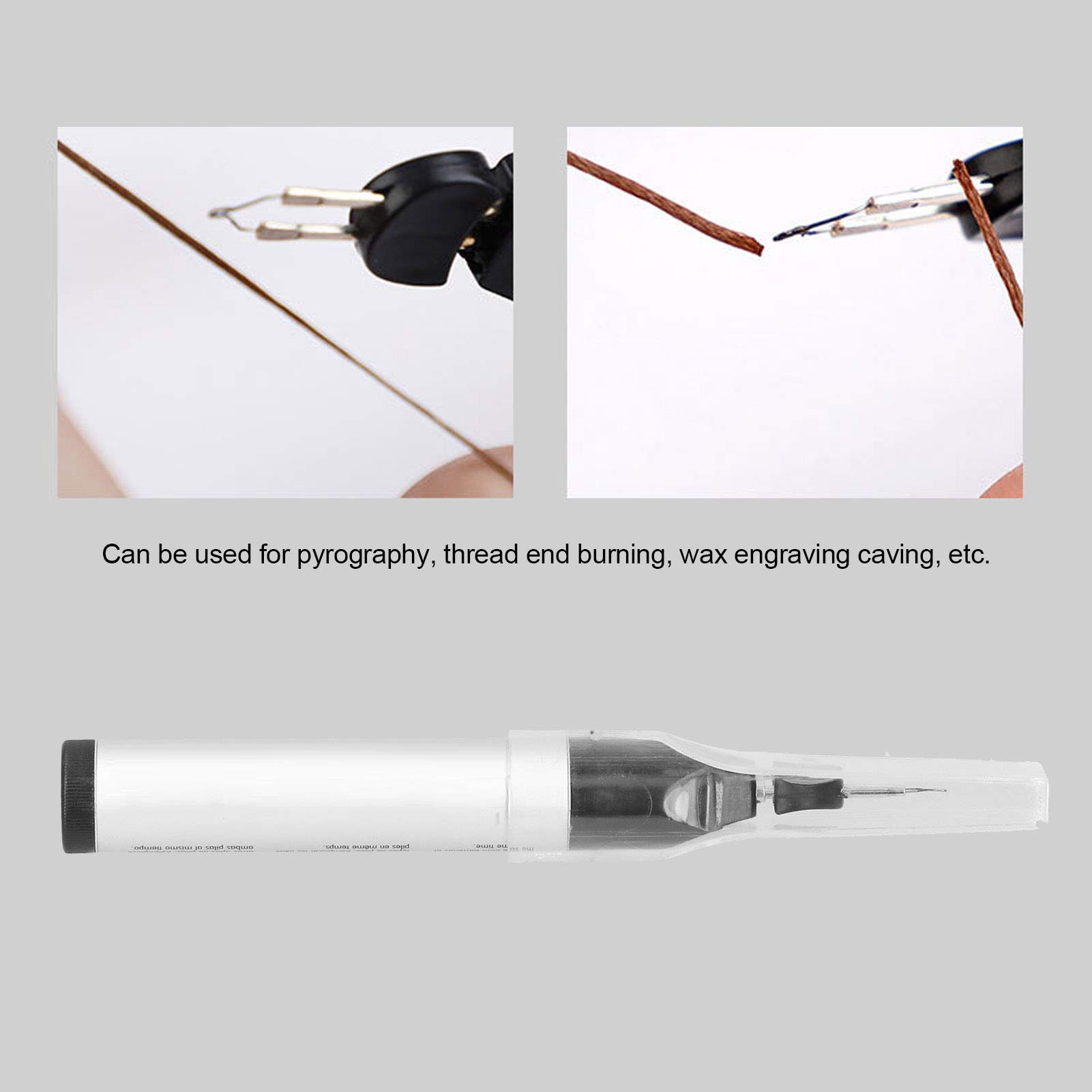 Strumento Per Incisione A Filo - Pirografo Per Gioielli, Legno, Vetro E Ceramica - Foto 8