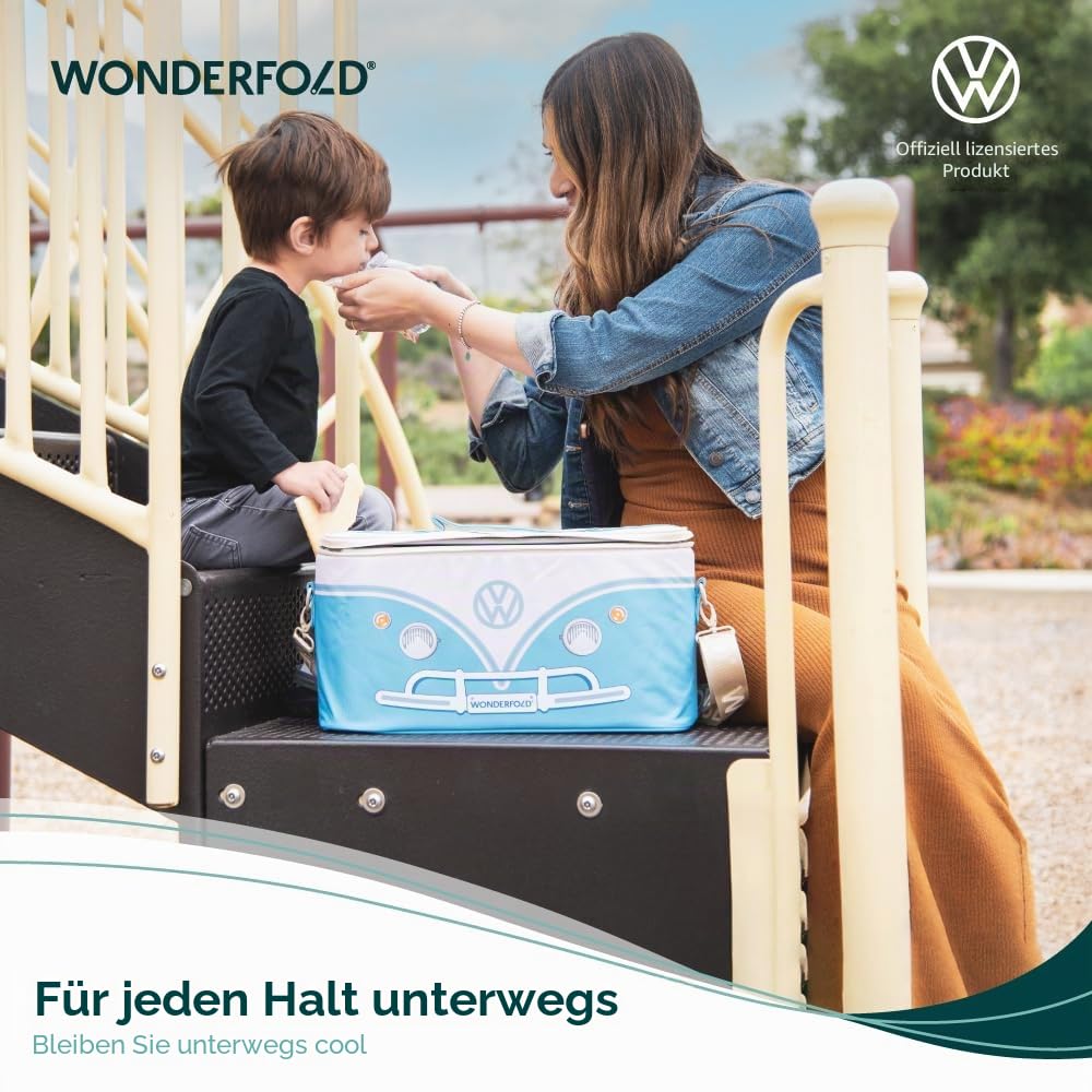 WONDERFOLD VW Parents Konsole Kinderwagen Organizer mit Getränkehalter Wickeltasche Buggy