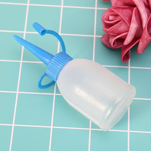 Miniatura 8 de ljhnba Dispensador plástico industrial del jet de la botella del apretón de la salsa de tomate del aceite del gel 1.0 fl oz para Wel dispensador del