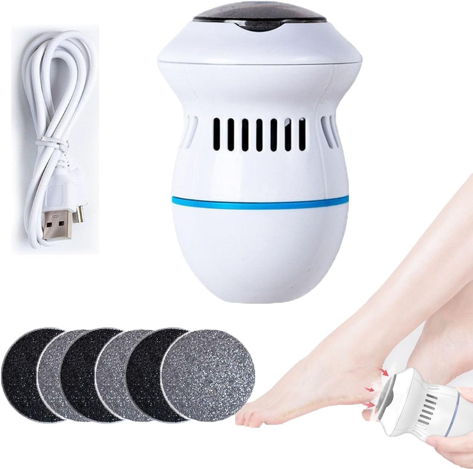 Lumi Electric Foot Grinder, Lumiskin Foot Grinder for Dead