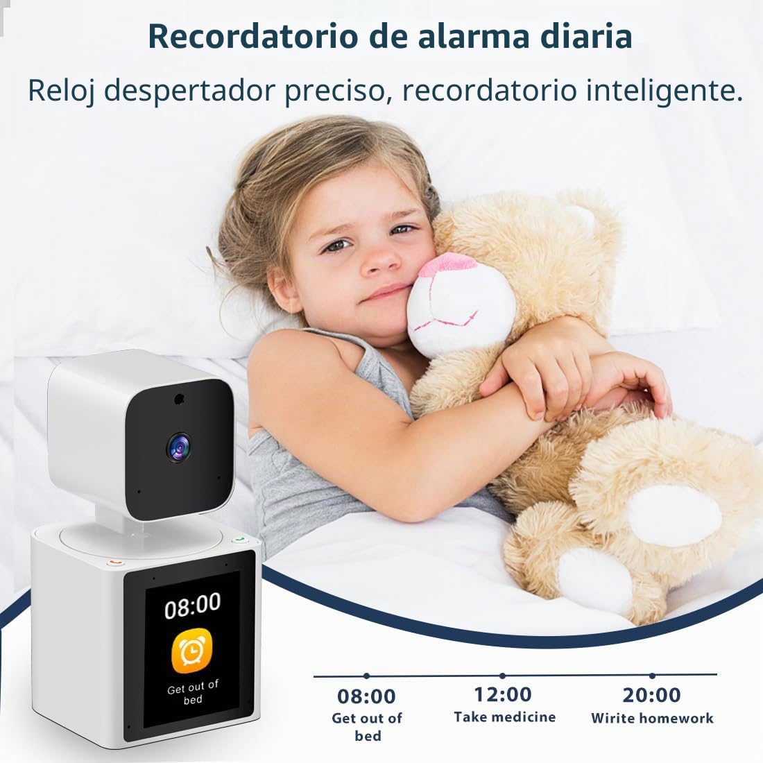 Cámara de Seguridad para el hogar para Interiores, cámara para Mascotas, cámara de Perro 1080P con Video bidireccional, Monitor para Ancianos/bebé/niñera/Mascota/Perro con aplicación, cámaras