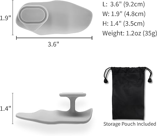 Miniatura 8 de Puños de entrenamiento para levantamiento de pesas Agarres antideslizantes para gimnasio, empuñaduras para peso muerto, filas, empuñaduras de