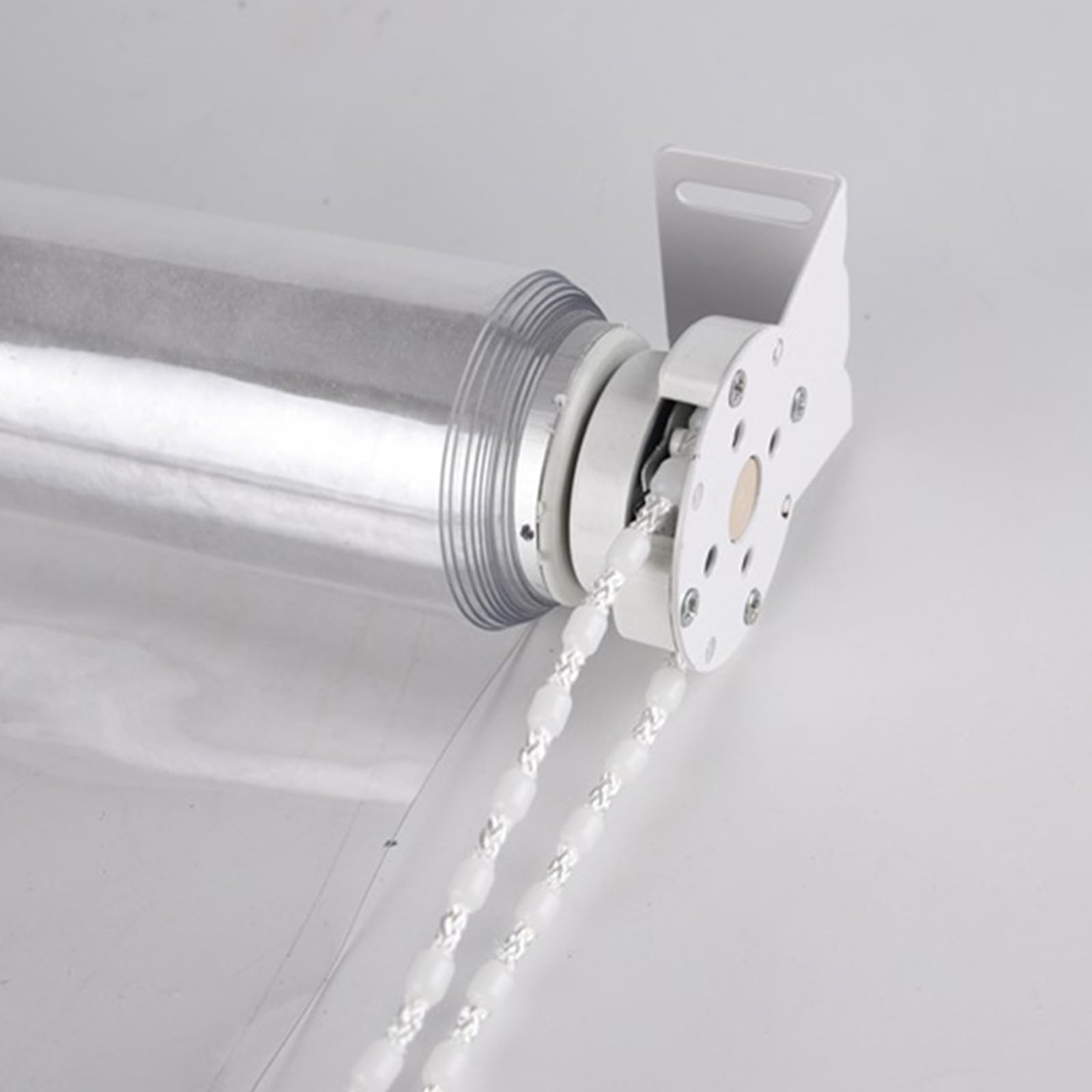 Store Enrouleur Transparent en PVC,Stores à Enroulement en Plastique,pour Pergola Extérieure Terrasse,Étanche Poussière Volets Roulants avec Side-Pull,Largeur x Hauteur (180x220cm)