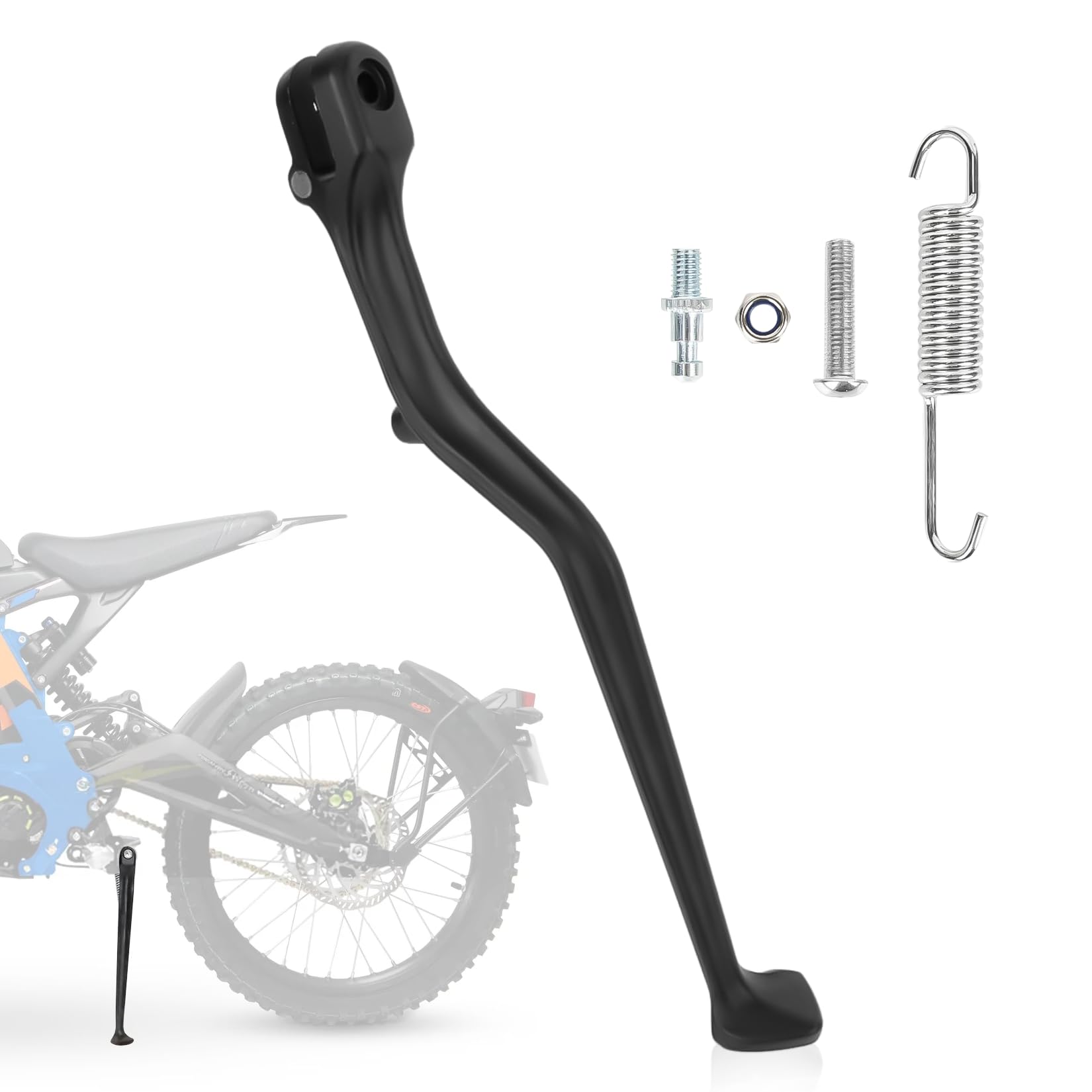 Photo 1 of Kickstand for Light Bee X/S, PSLER Side Stand Kick Stand Compatible with Light Bee Sur-Ron S Sur-Ron X Segway X260 X160