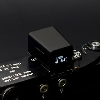 Fotografía con medidor de luz con pantalla OLED, montaje de zapata fría, medición reflectante de 30°, velocidad de obturación ajustable ISO/Apertura/obturación para compatibilidad con varias cámaras