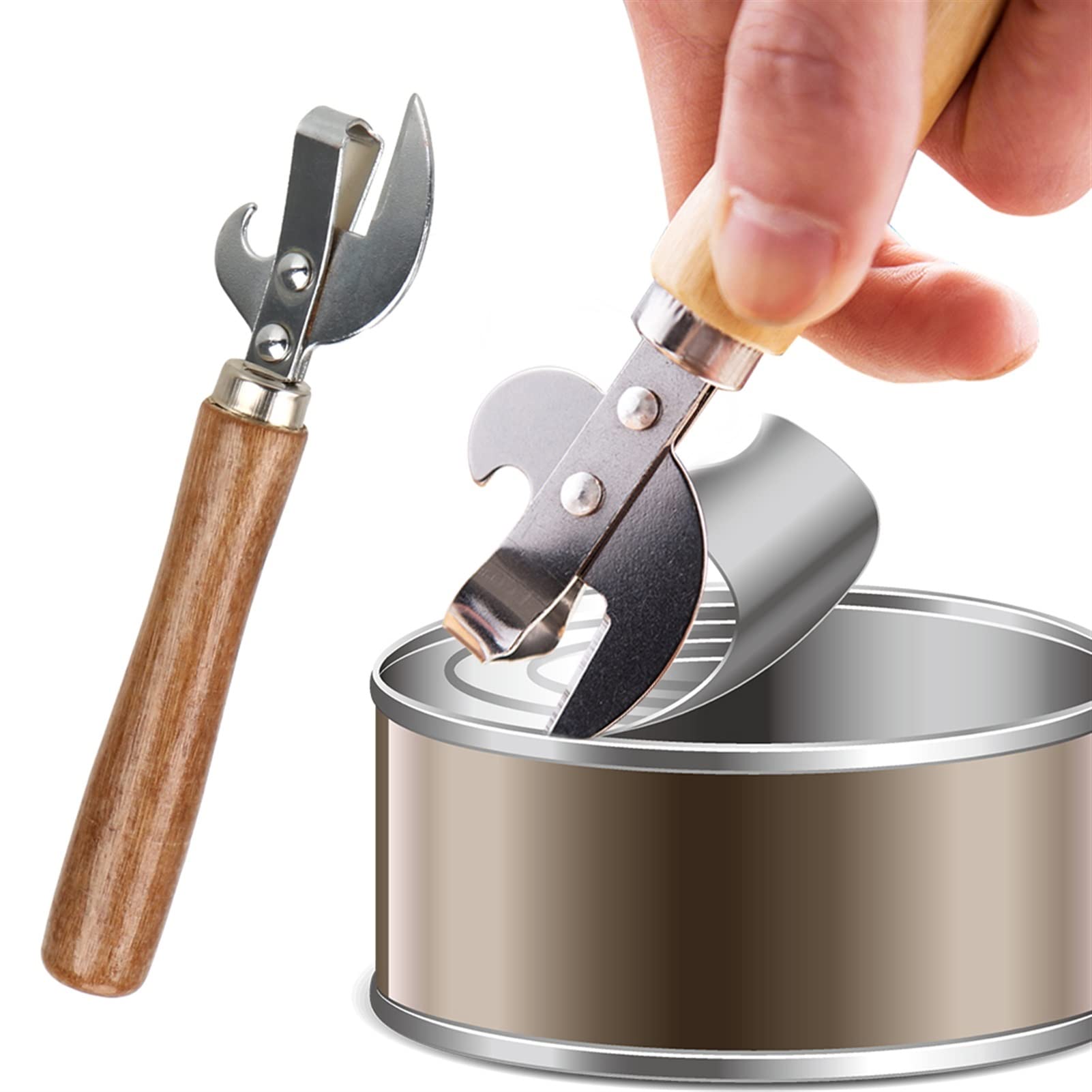 Apriscatole Apriscatole, apriscatole manuali, accessori da cucina, utensili, apriscatole, gadget multifunzionali