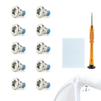 10 Screws and 1 Screwdriver Specifically for Ray-Ban Meta Smart Glasses