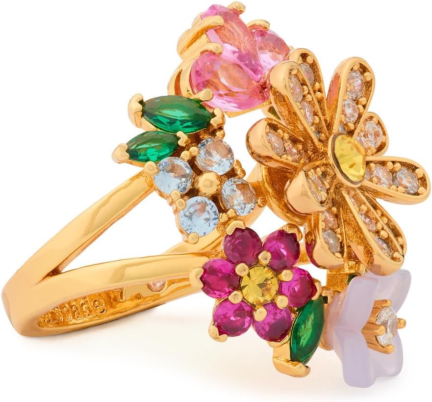 kate spade new york Bursting Blooms Cocktail Ring