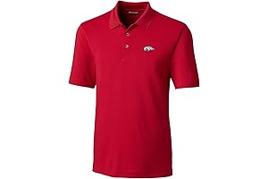 Cutter & Buck Men's Arkansas Solid Forge Polo