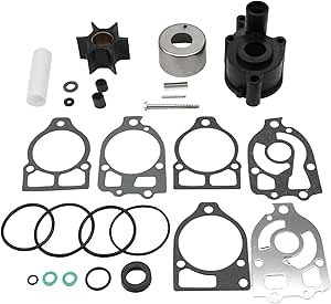Moteur Hors Bord 6 Ch Kit Pompe à Eau Mercury Mariner 6-15HP - Référence 46- 42089A5 - Turbine Néoprène Et Joints Complets Mariner 6-15CV Pompe