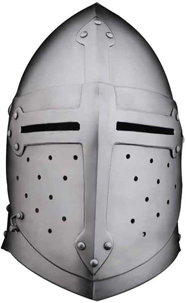 【ラプンツェル様用】GALAMUTA / Warrior Rises Sugarloaf Knight Helmet “The Wayward Knight” for sale