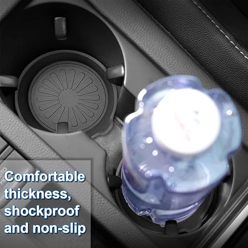 Miniatura 6 de Portavasos para automóvil, paquete de 4 posavasos universales antideslizantes para la mayoría de automóviles, SUV, accesorios interiores de